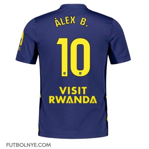 Camiseta Atletico Madrid Alex Baena #10 Visitante Equipación 2025-26 manga corta